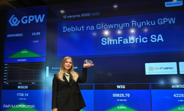 SimFabric S.A. – firma zaledwie 24-letniej Julii Leszczyńskiej debiutuje na Głównym Rynku GPW